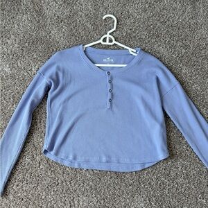 Hollister purple crew